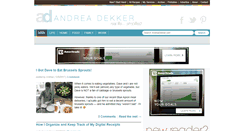 Desktop Screenshot of andreadekker.com